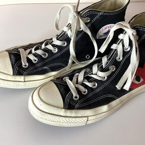 Converse Chuck Taylor All Star Comme des Garcon Athletic Shoes Unisex Sneakers - Picture 3 of 15